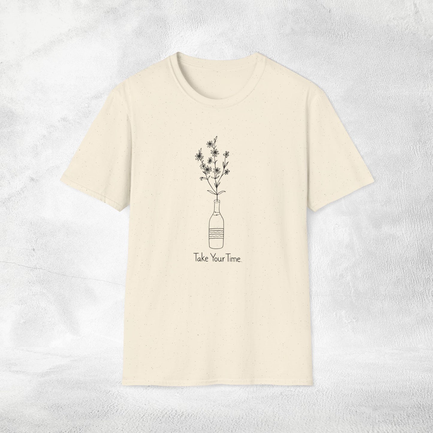 Women's Slogan T-shirt take your time