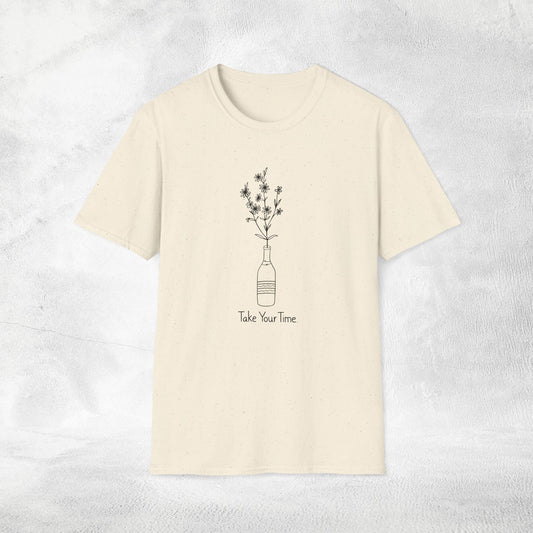 Women's Slogan T-shirt take your time