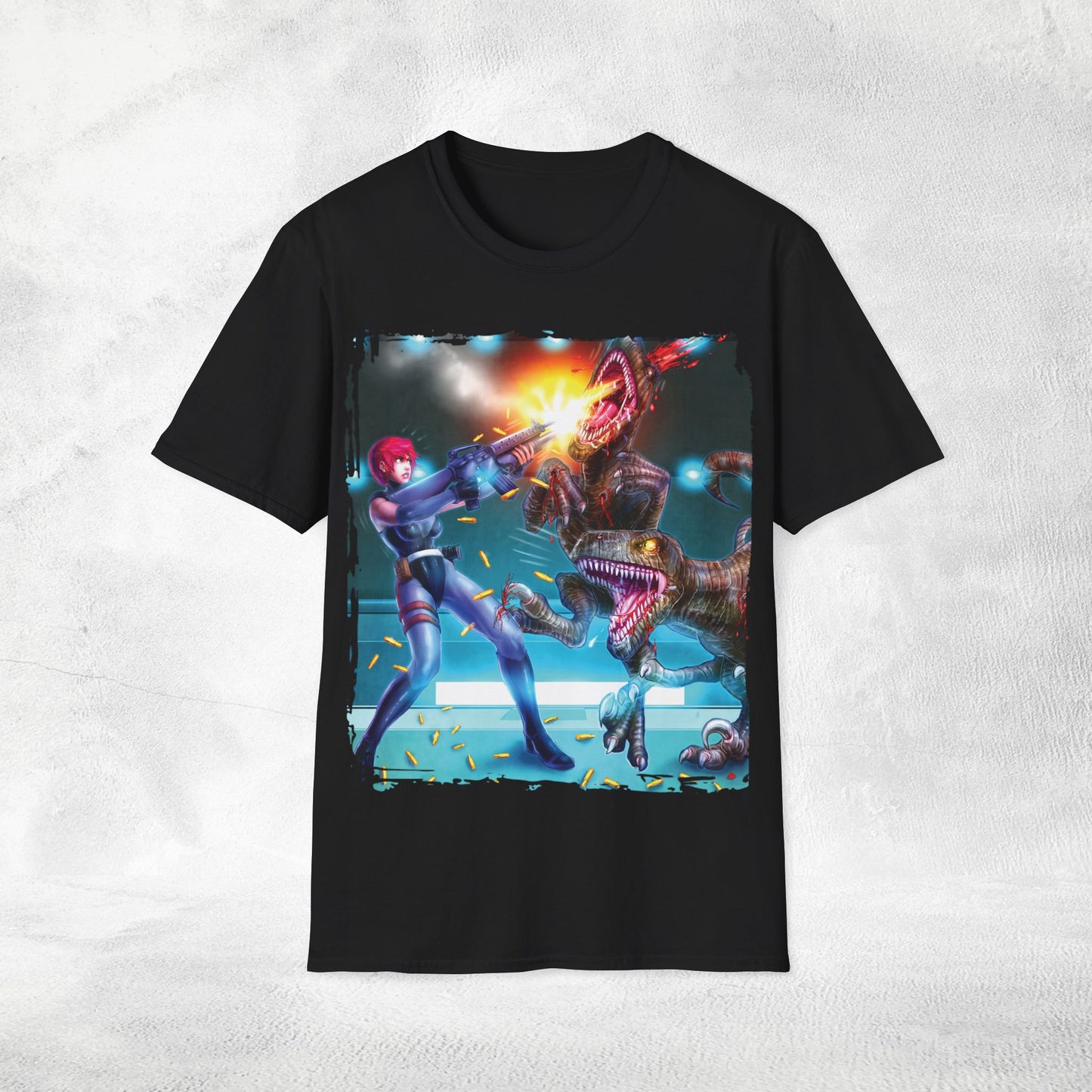 Unisex gaming shirt Dino Crisis