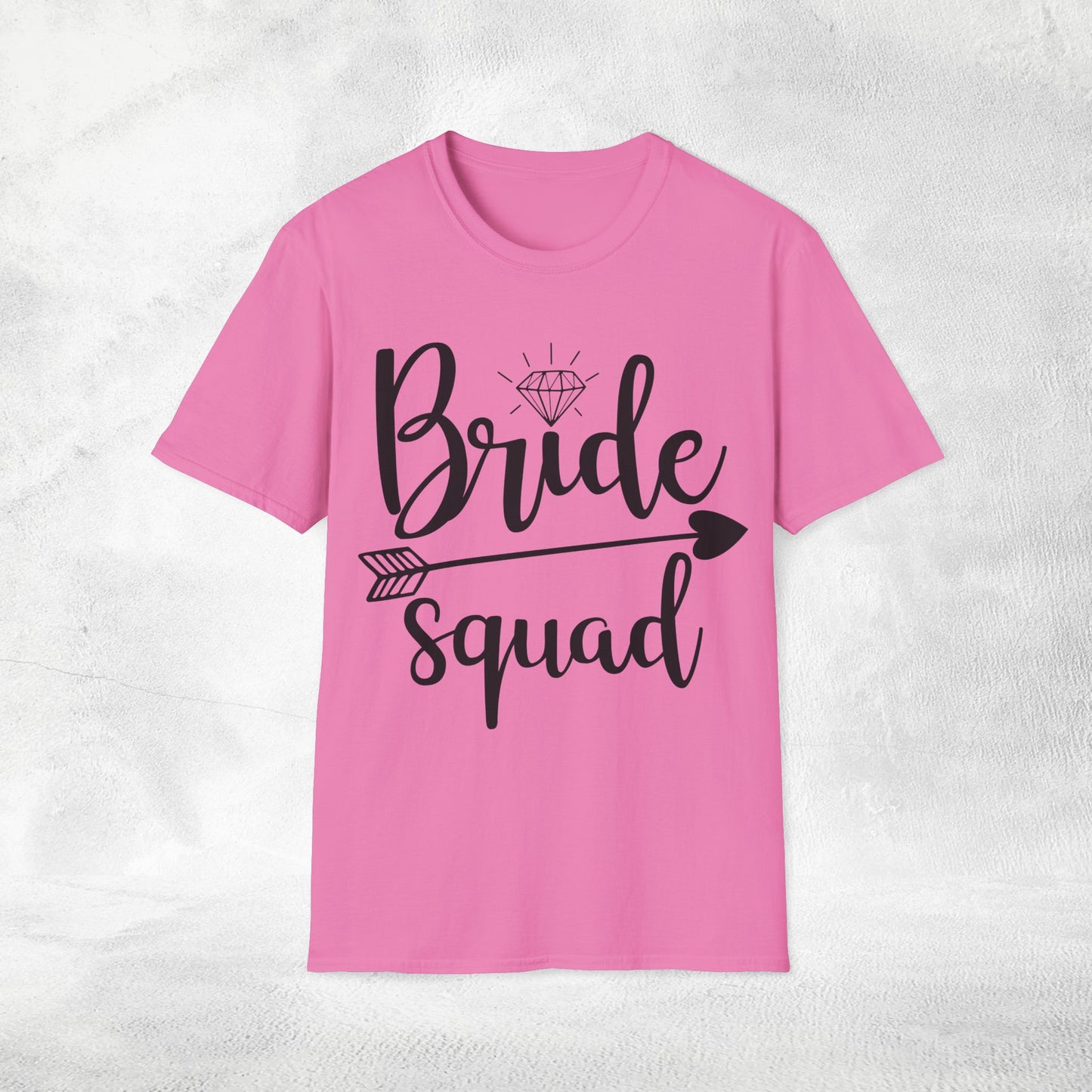 Women's T-Shirt bride squad bachelorette party