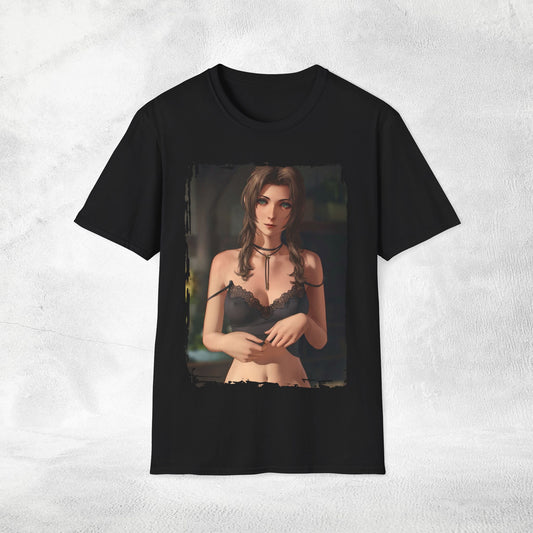 Unisex gaming shirt Final Fantasy Aerith Gainsborough