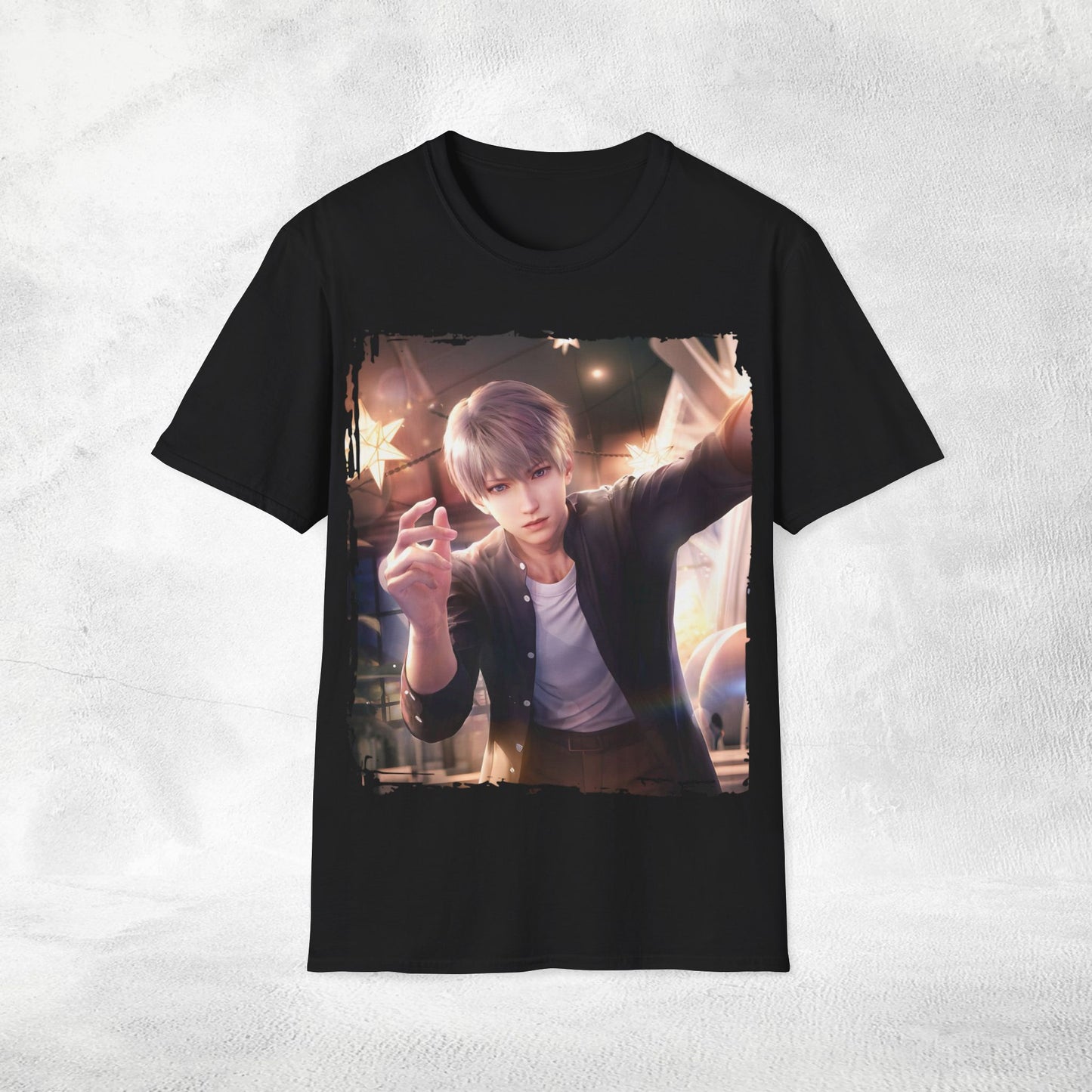 Unisex anime shirt Xavier Love and Deepspace