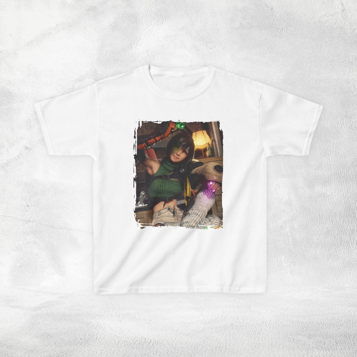 Kids gaming shirt Final Fantasy Yuffie Kisaragi