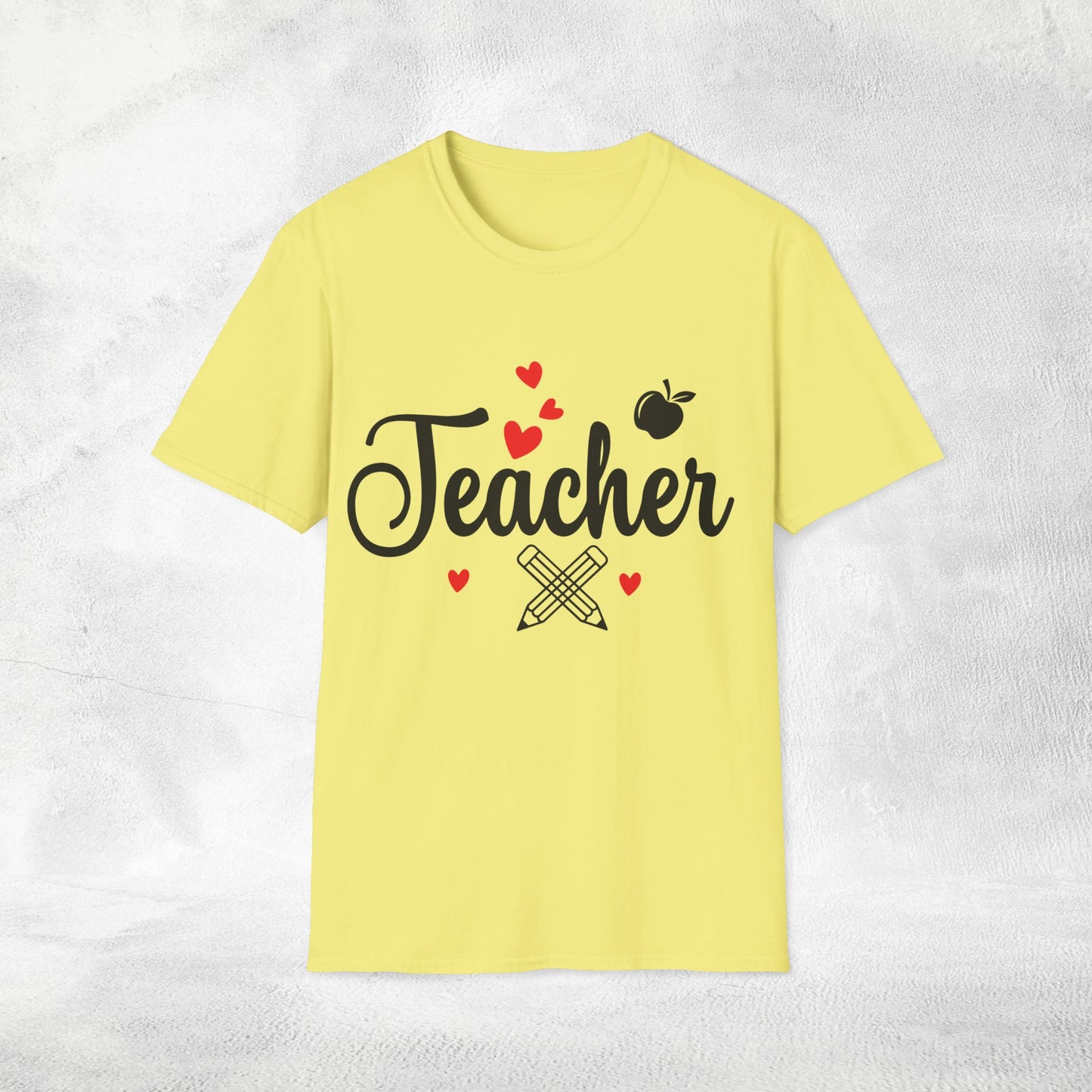 teacher shirt hearts
