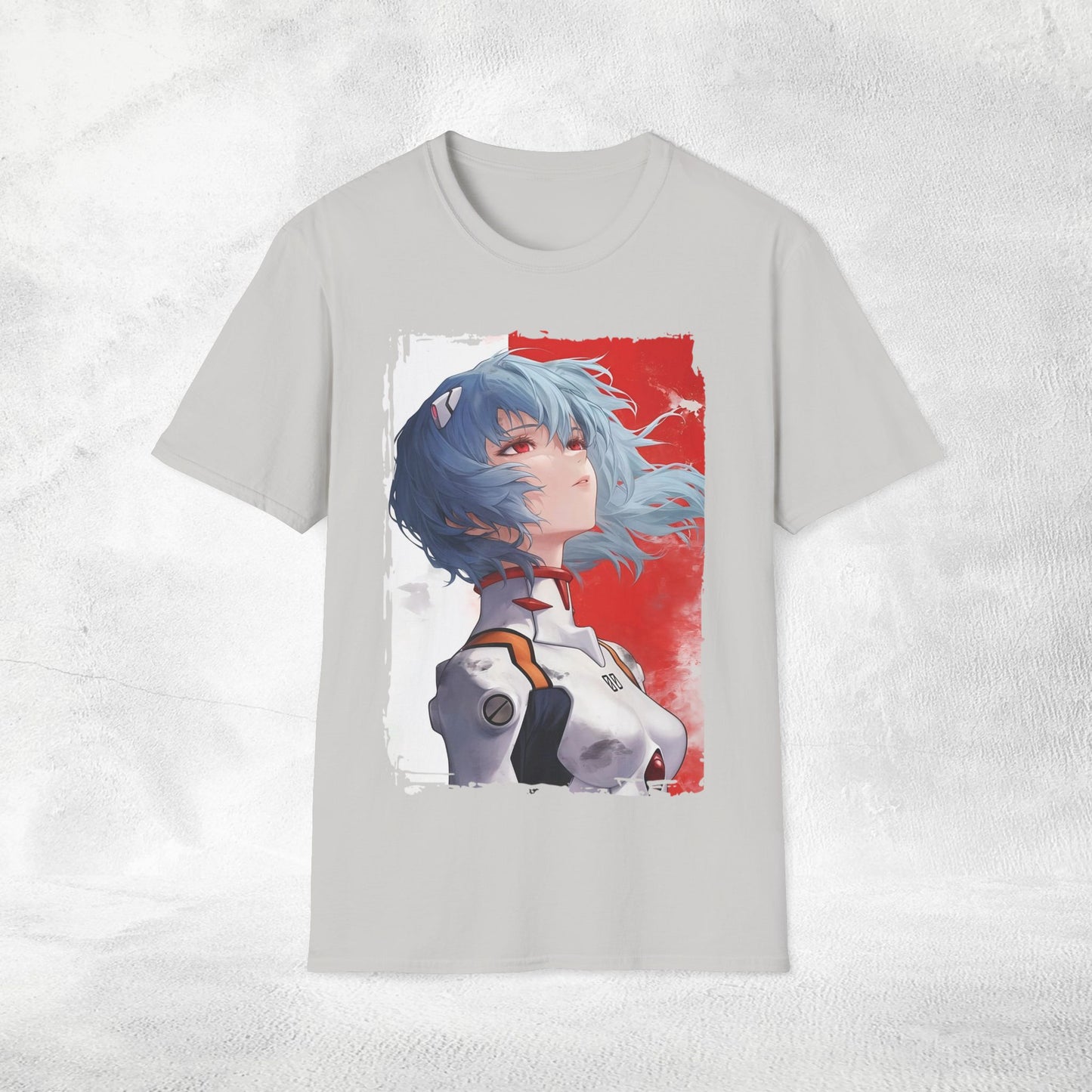 Unisex anime shirt Rei Ayanami