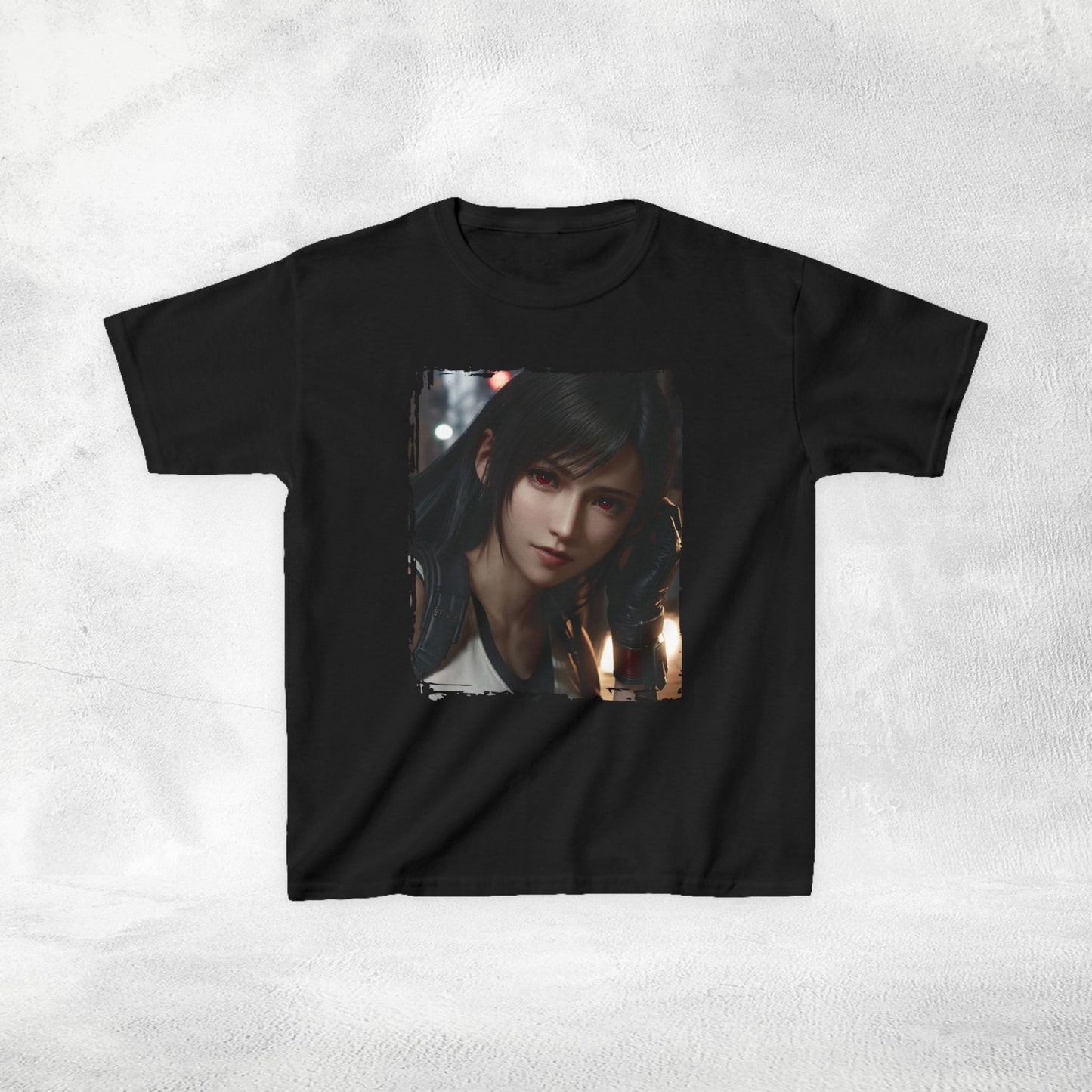 Kids gaming shirt Final Fantasy Tifa Lockhart