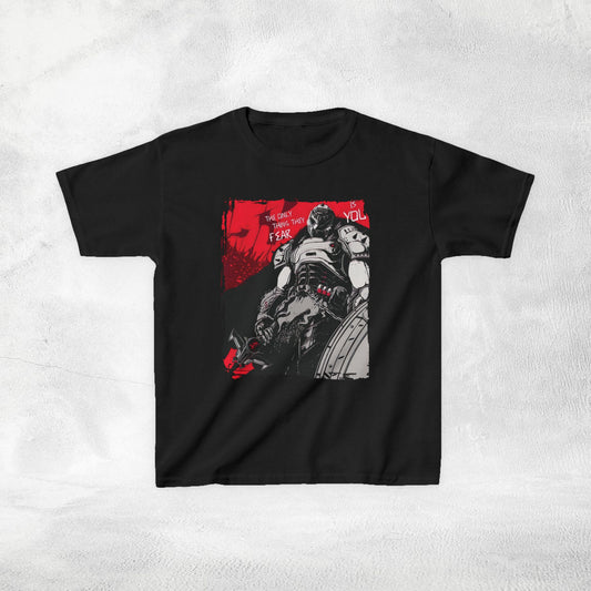 Kids  gaming shirt Doom the Dark Ages