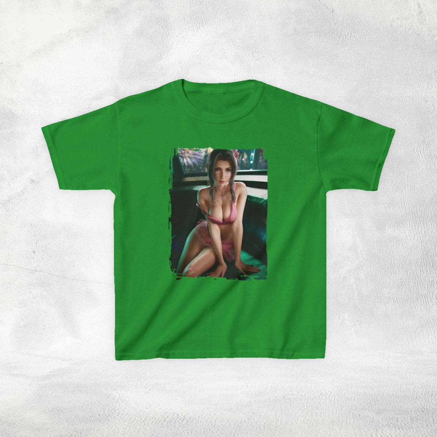 Kids gaming shirt Final Fantasy Aerith