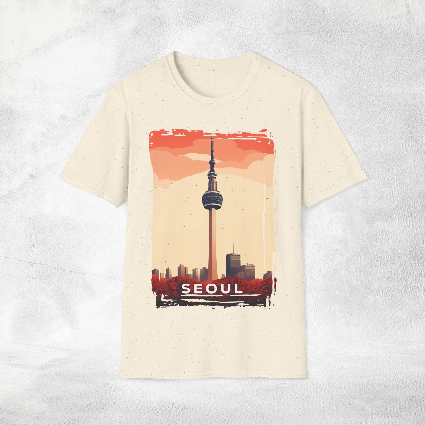 Women T-shirt Seoul vacation tee