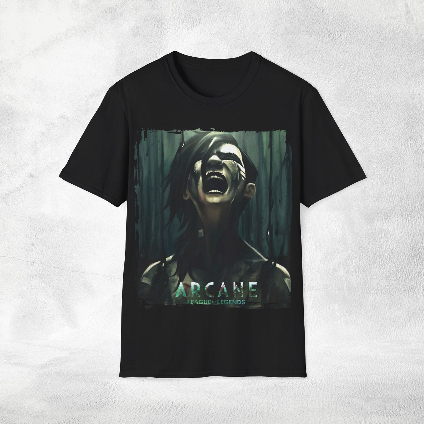 Unisex Gaming shirt Arcane Series LOL Vi