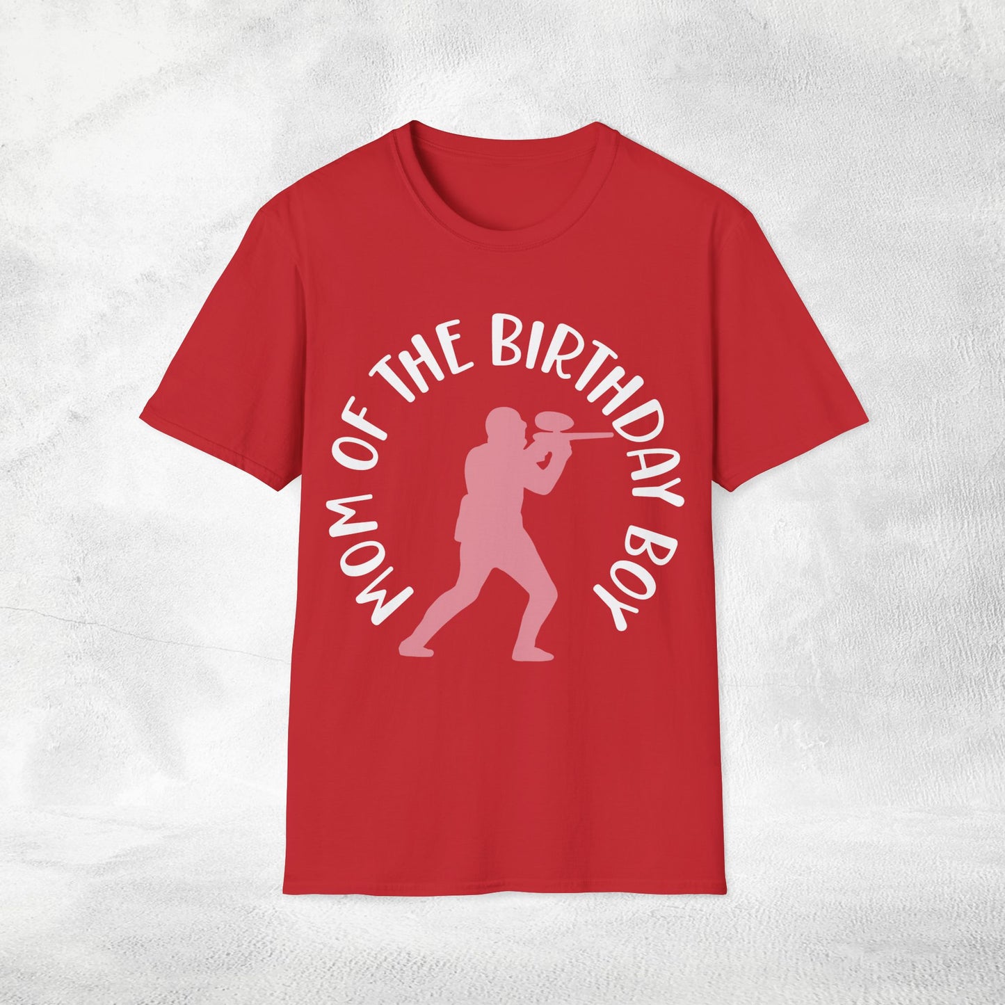 Unisex Paintball shirt Mom of the birthday boy