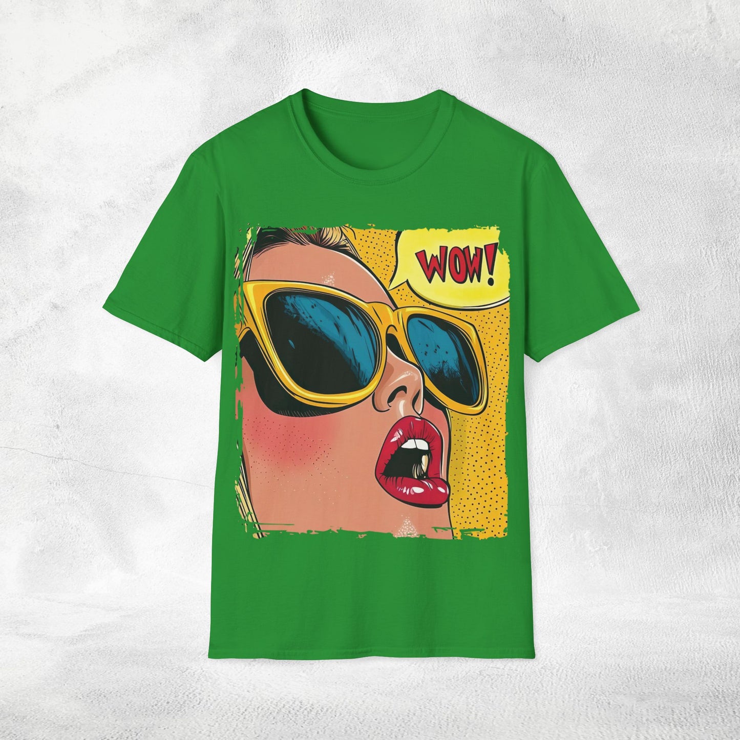 Womens T-shirt girls trip wow