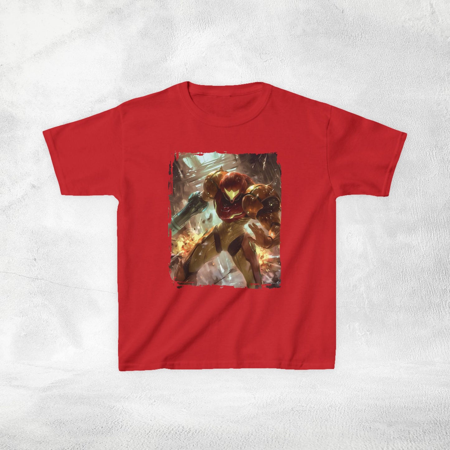 Kids gaming shirt Samus Aran