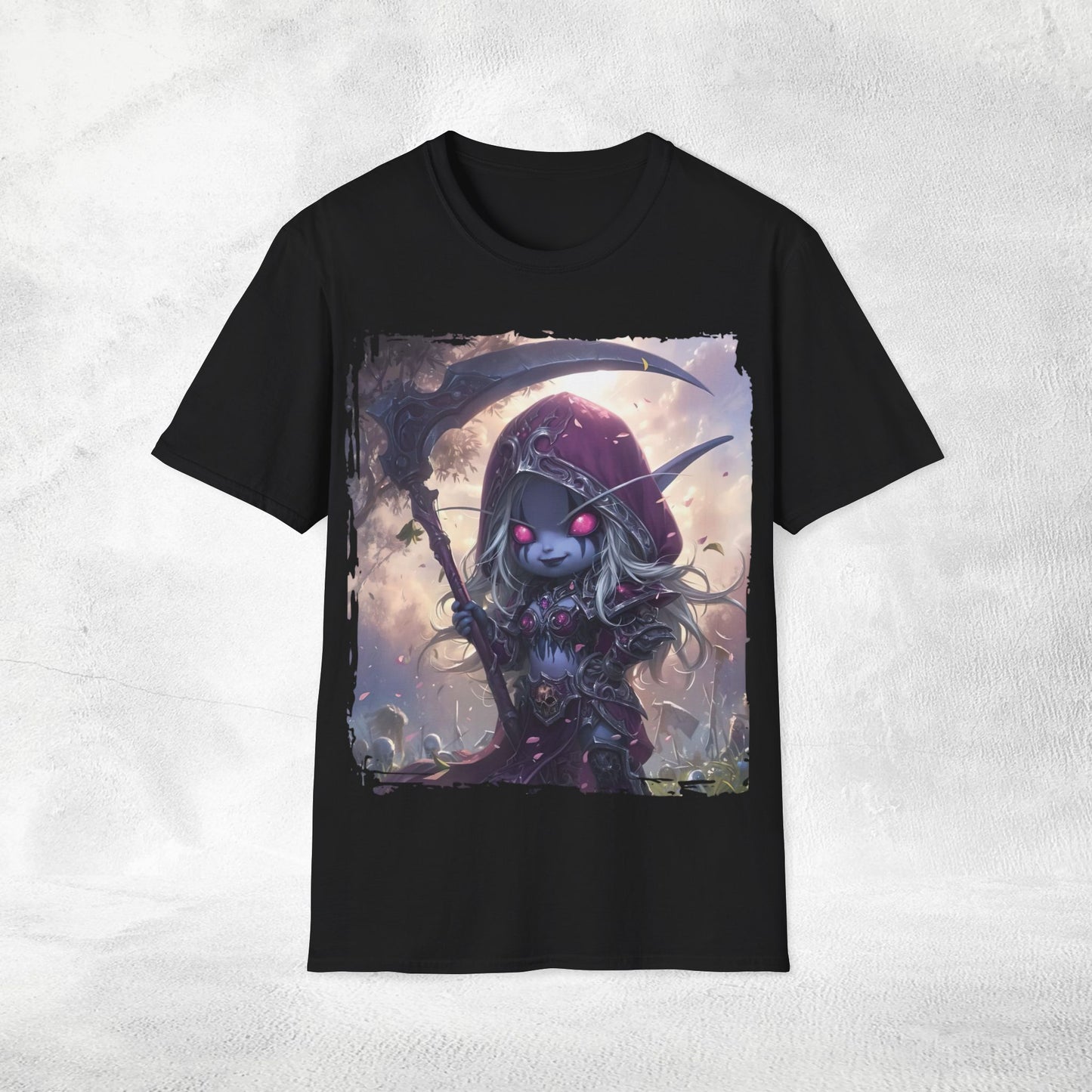 Unisex gaming shirt WoW Dark Elf