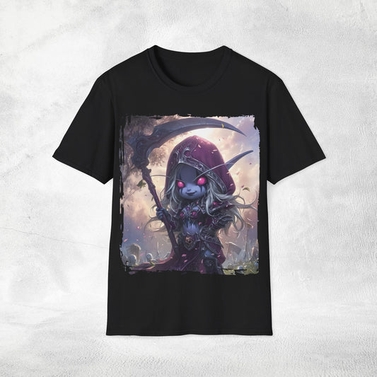 Unisex gaming shirt WoW Dark Elf