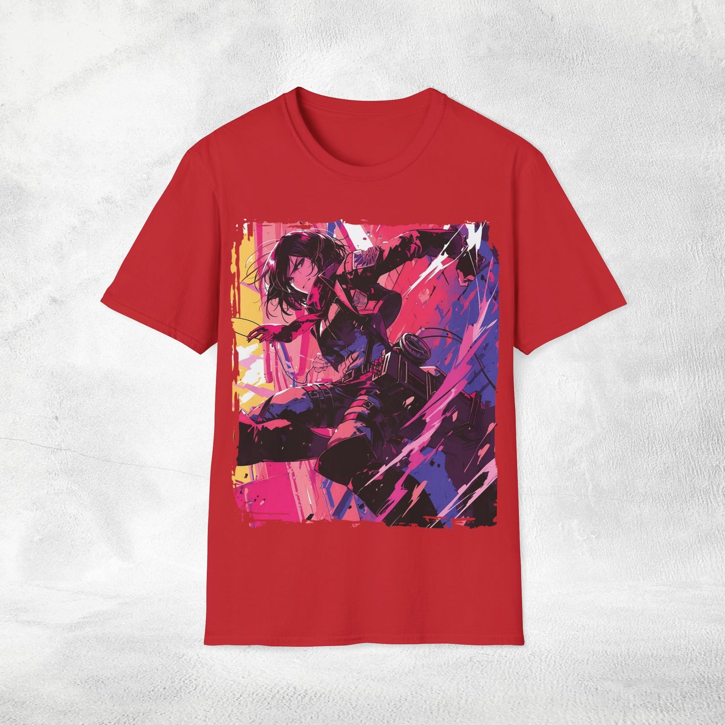 Unisex anime shirt Mikasa Ackerman