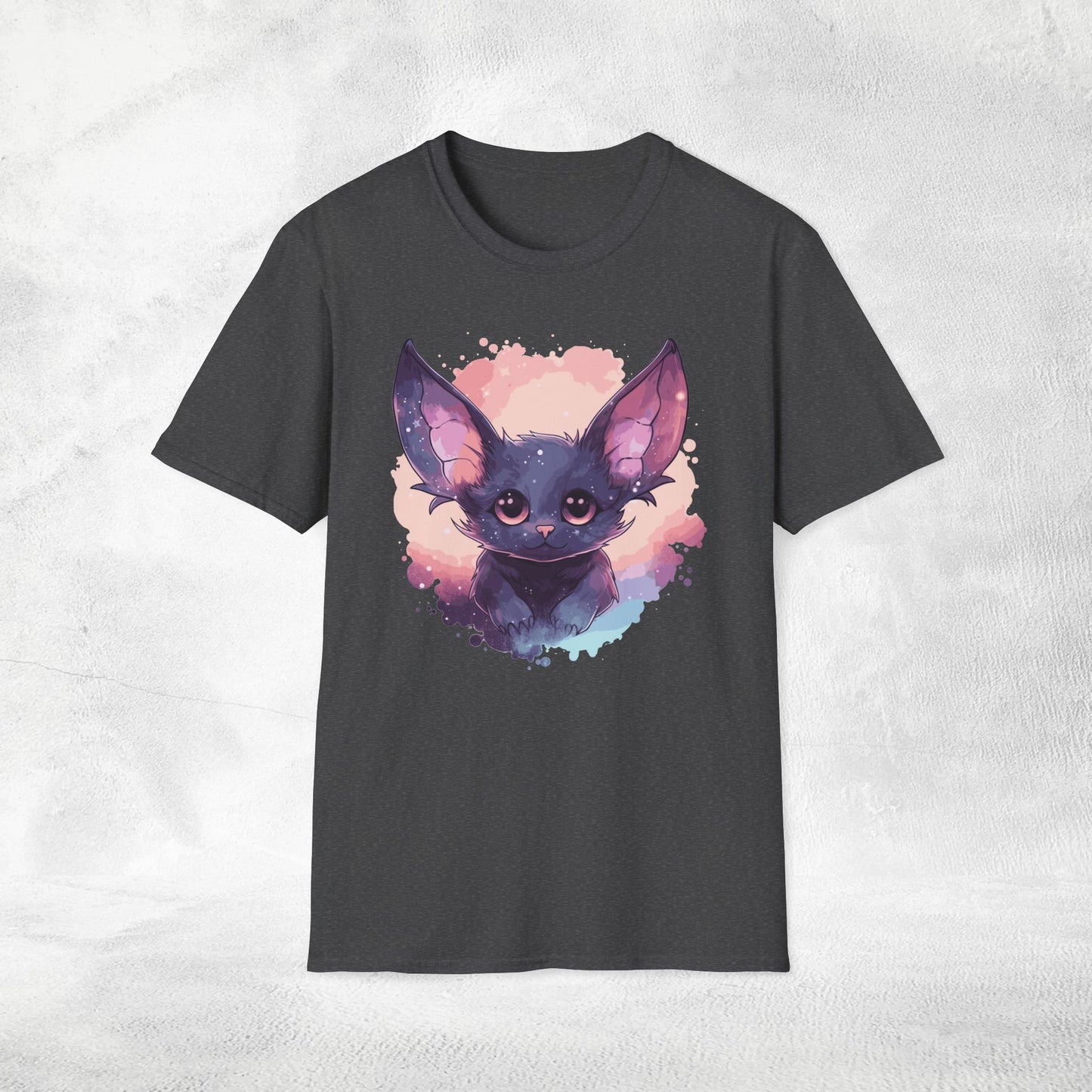 Unisex Gothic Shirt Pastel Bat