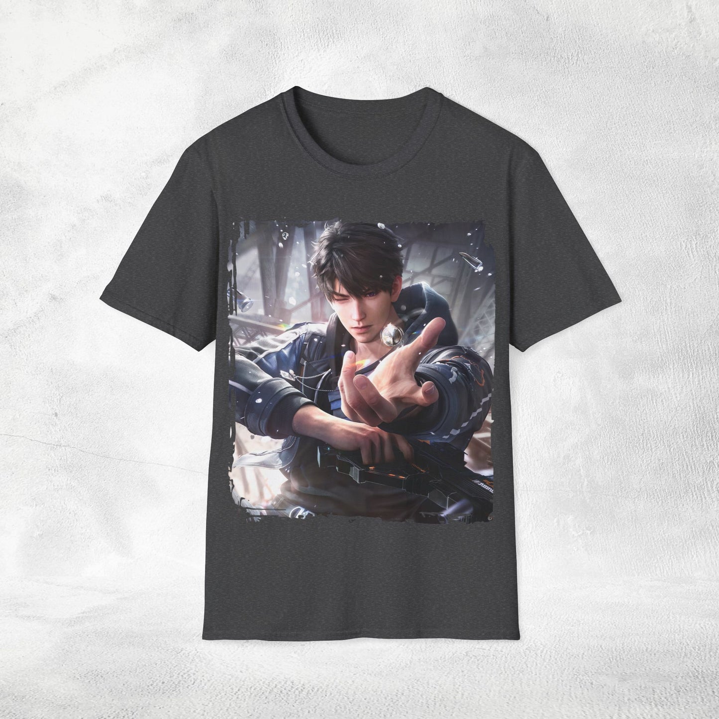 Unisex anime shirt Caleb Love and Deepspace