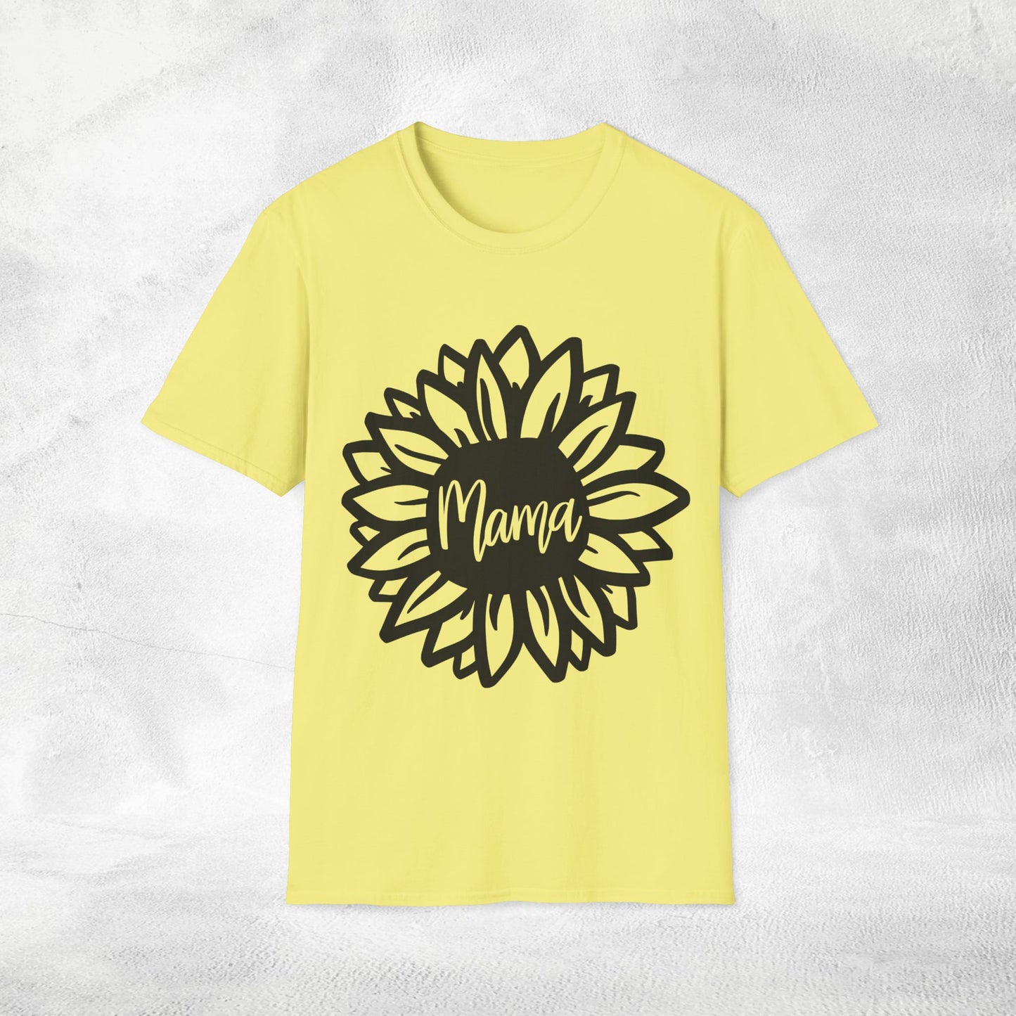 family shirt mama sunflower