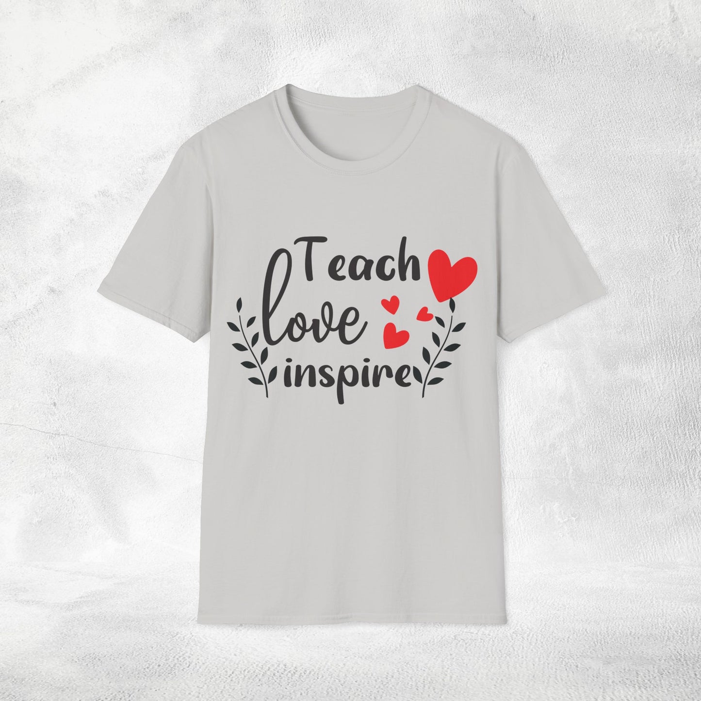 teacher shirt teach love inspire