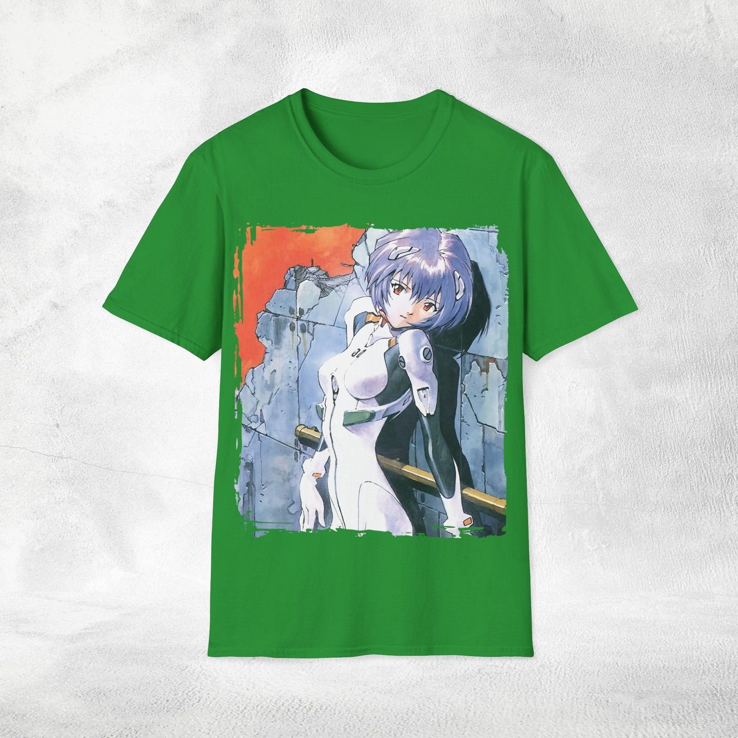 Unisex anime shirt Rei Ayanami
