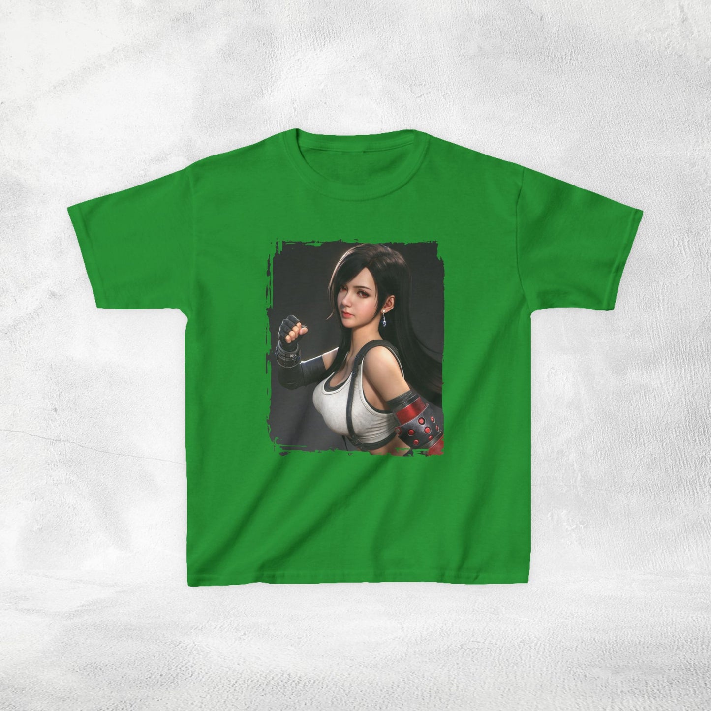 Kids gaming shirt Final Fantasy Tifa Lockhart