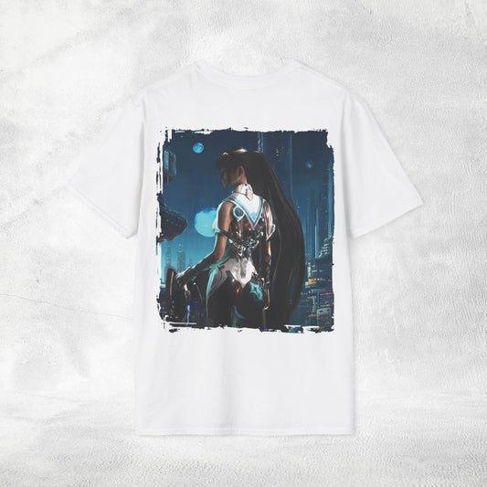 Unisex Gaming shirt Stellar Blade Eve BACKPRINT