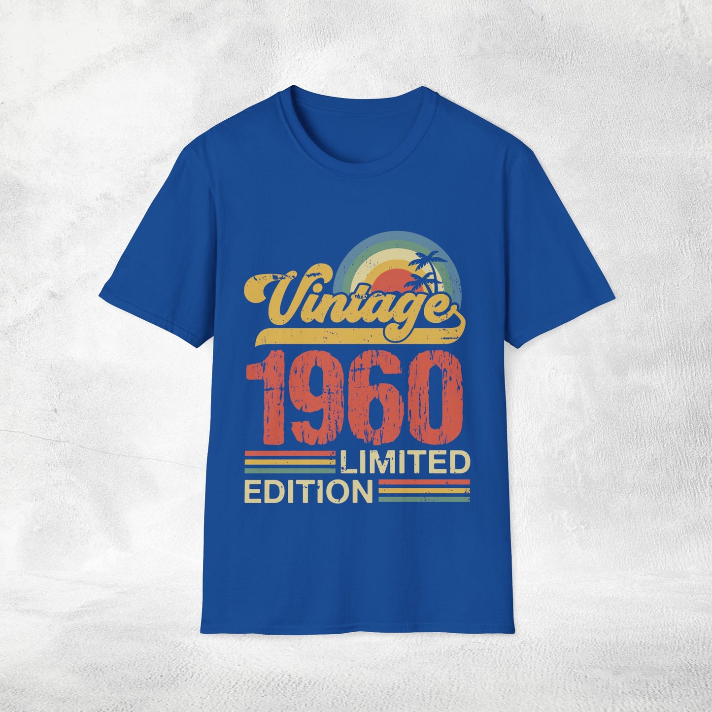 Unisex year of birth shirt 1960