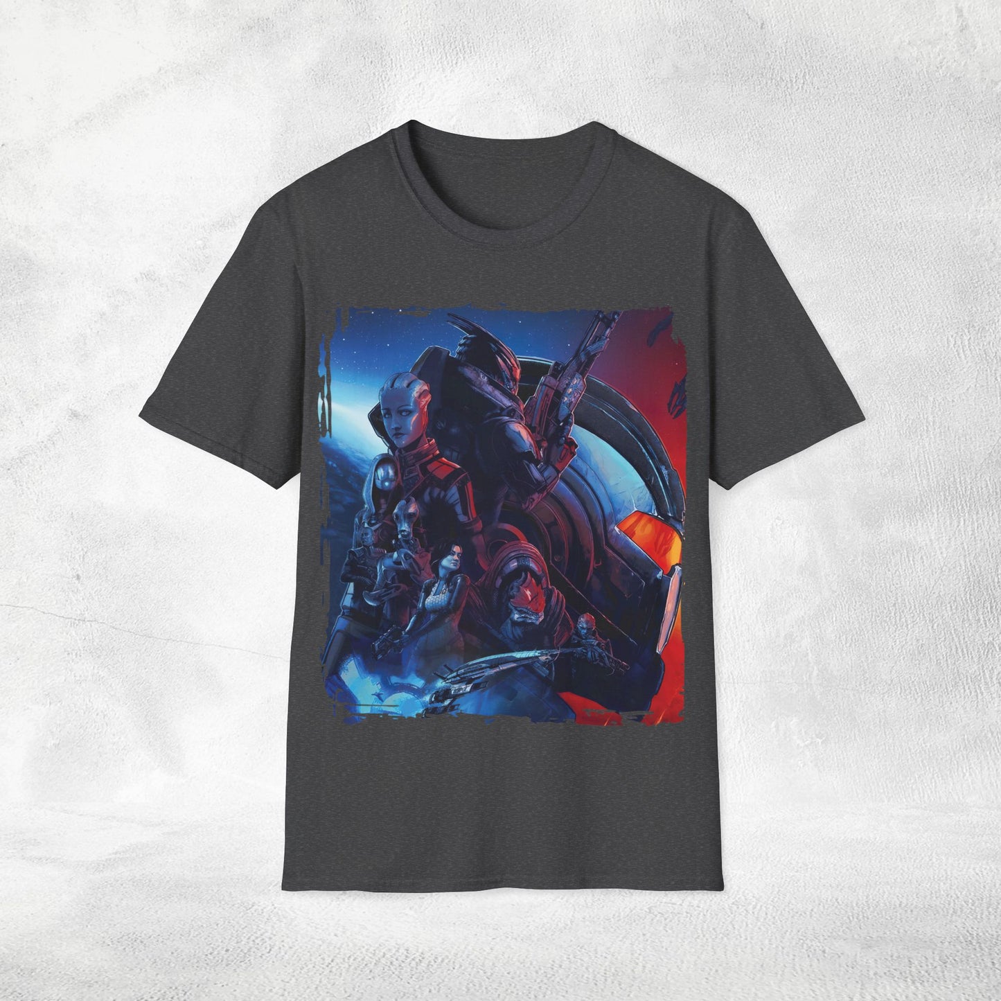 Unisex gaming shirt Mass Effect