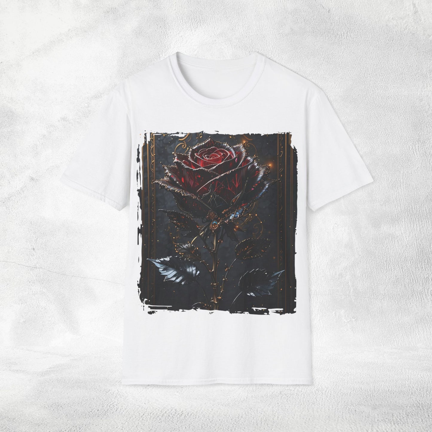 Unisex Gothic Shirt Rose
