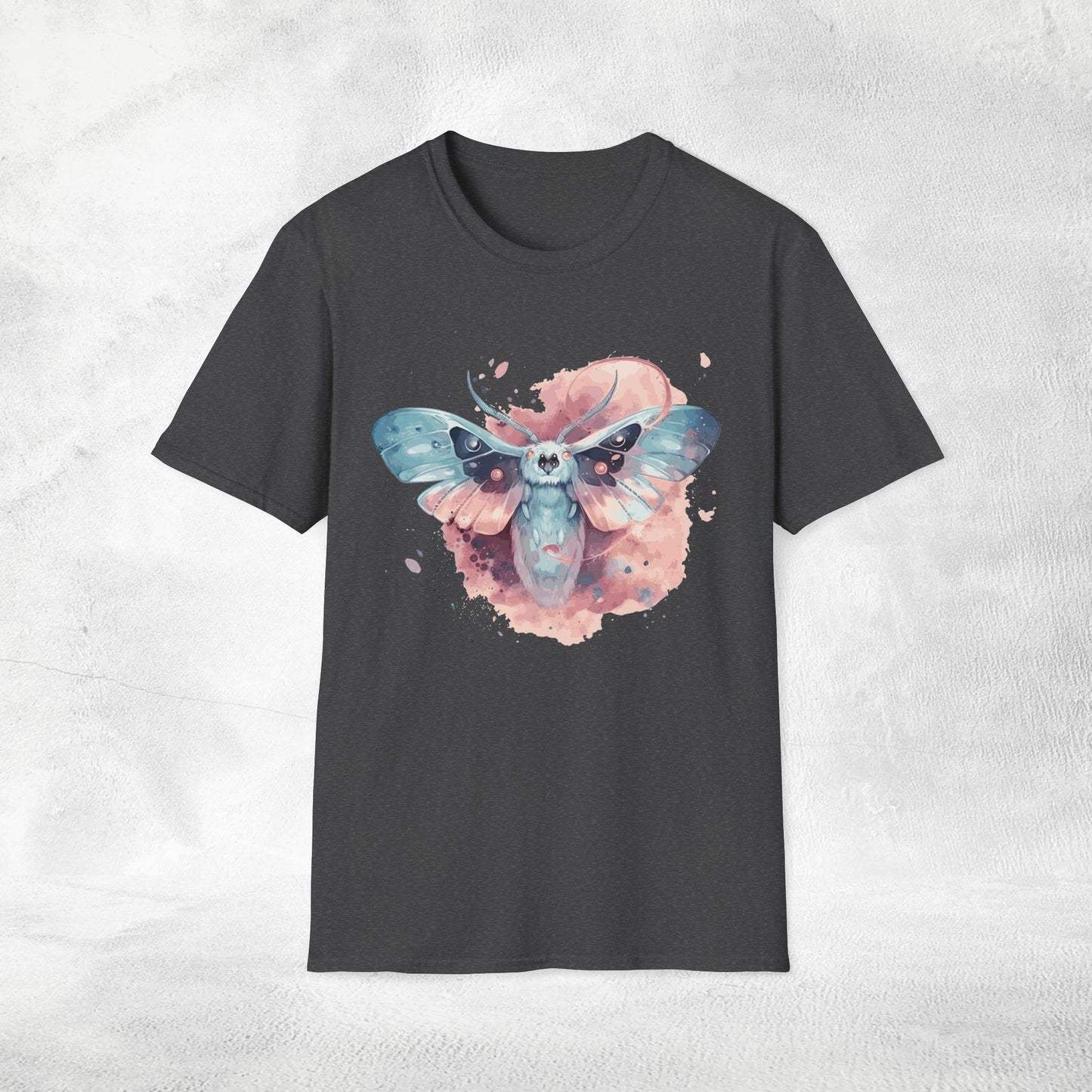 Unisex Gothic Shirt Pastel Moth