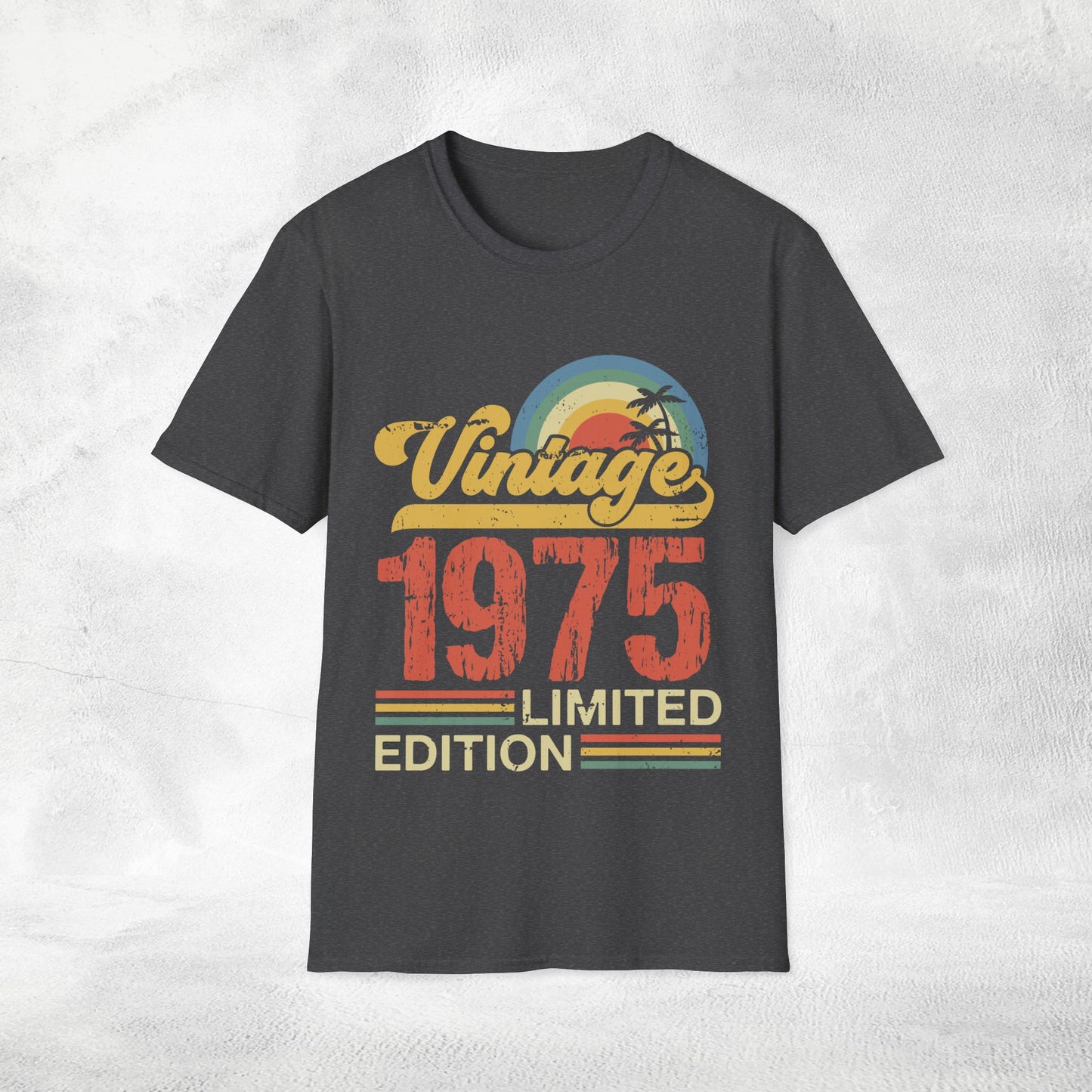 Unisex year of birth shirt 1975