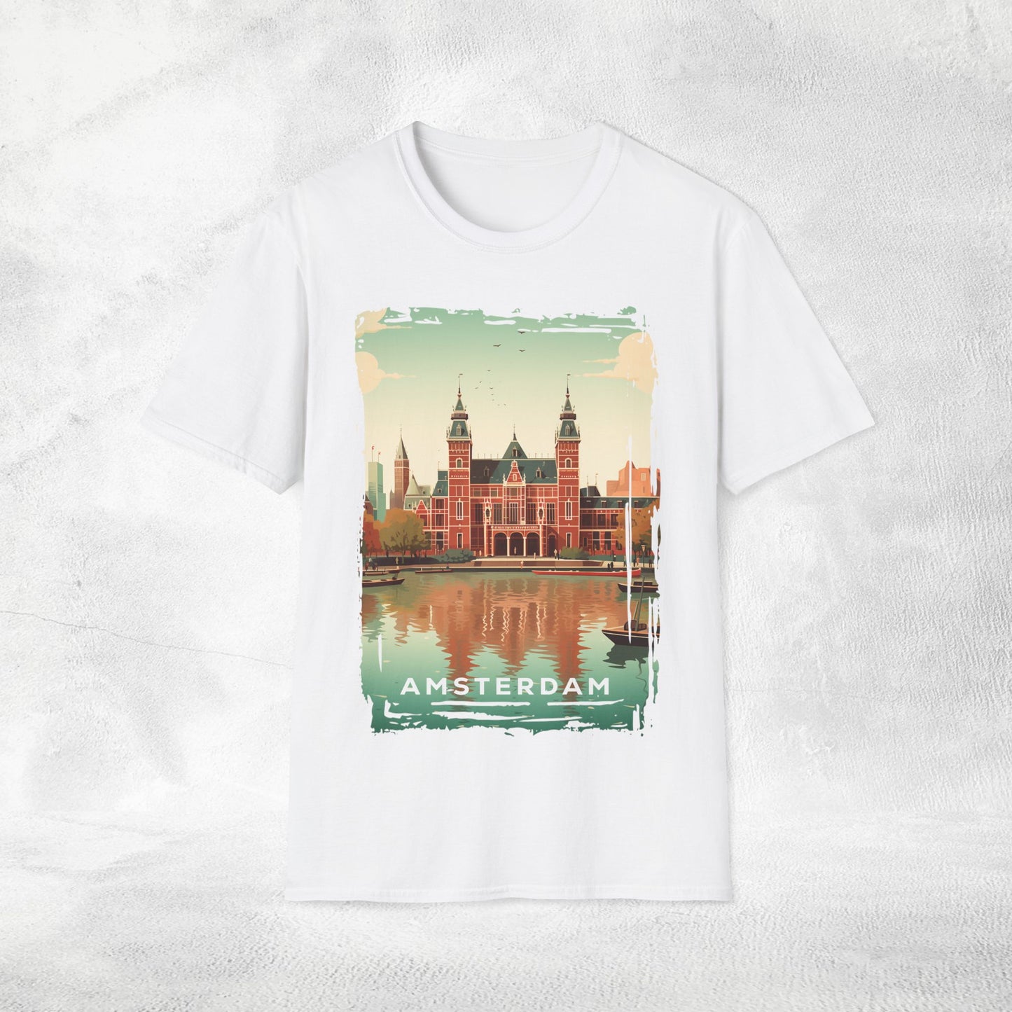 Women T-shirt Amsterdam vacation tee