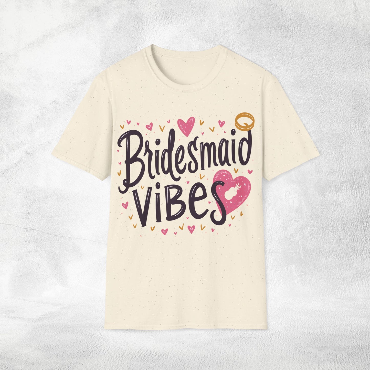 Women's T-Shirt Bridesmaid Vibes bachelorette party