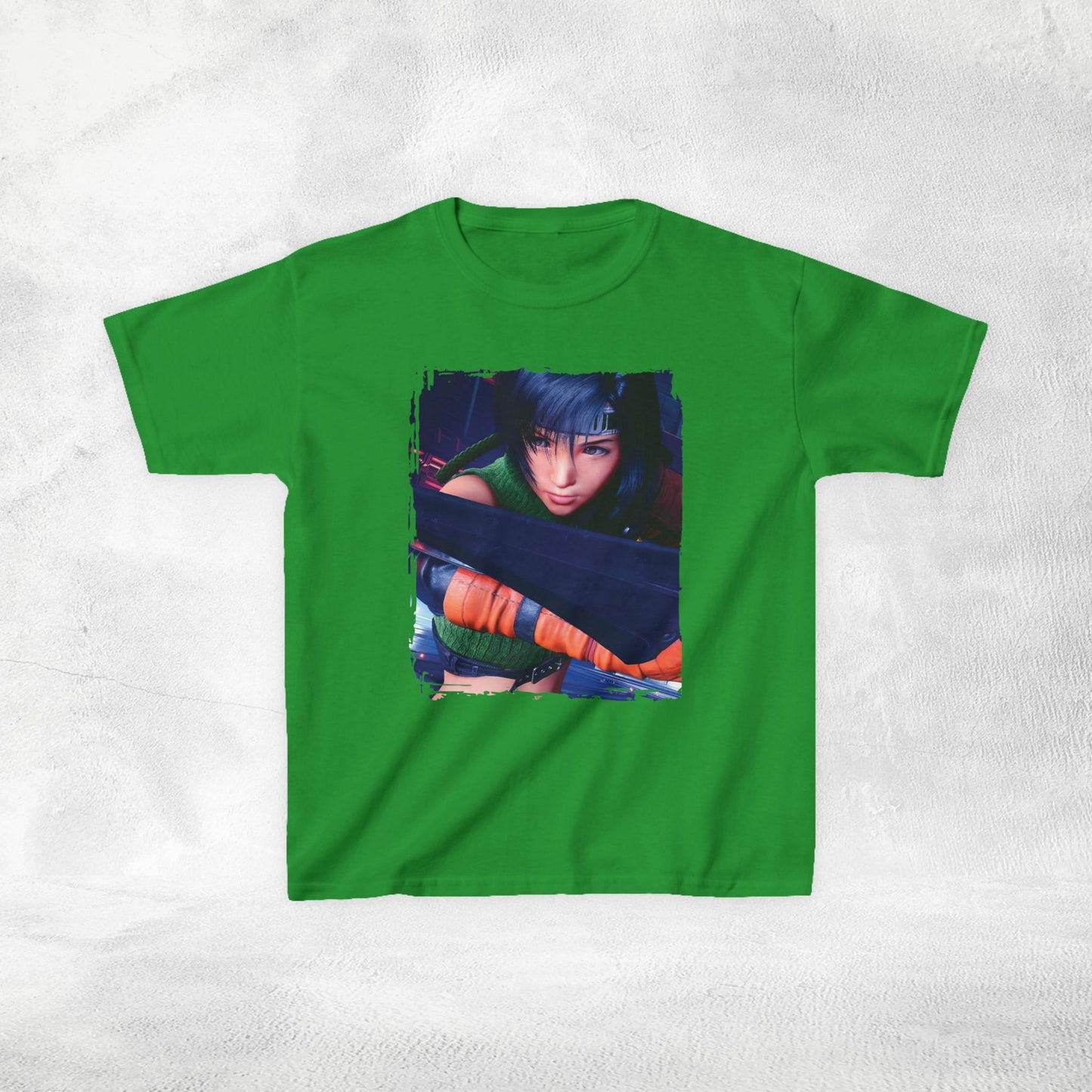 Kids gaming shirt Final Fantasy Yuffie Kisaragi