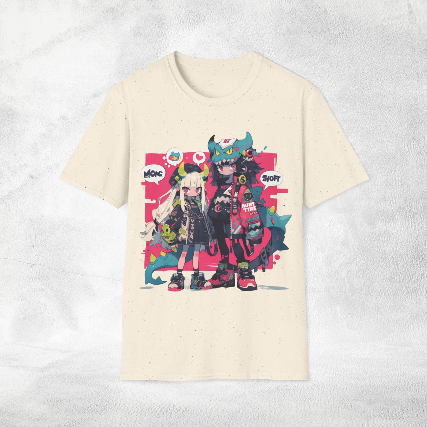 Unisex Anime shirt Besties