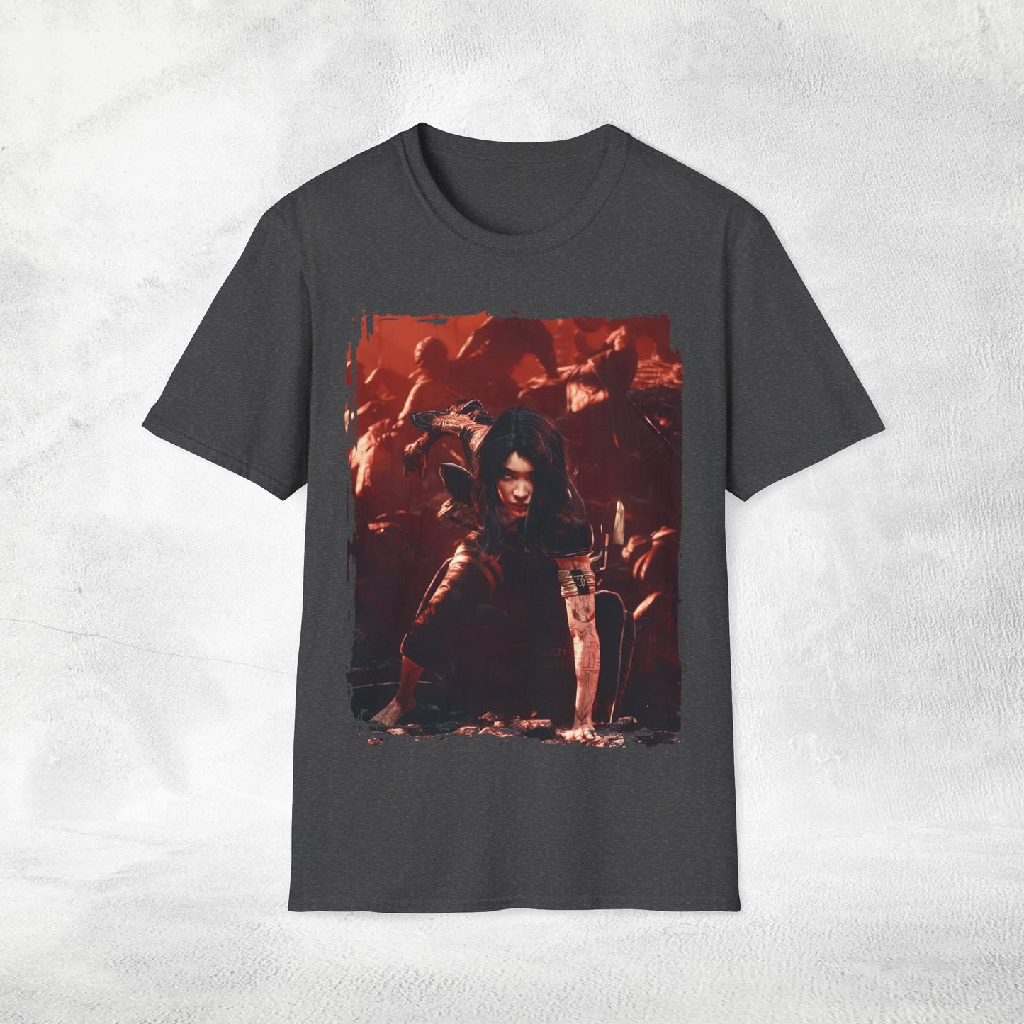 Unisex gaming shirt Expedition 33 Lune