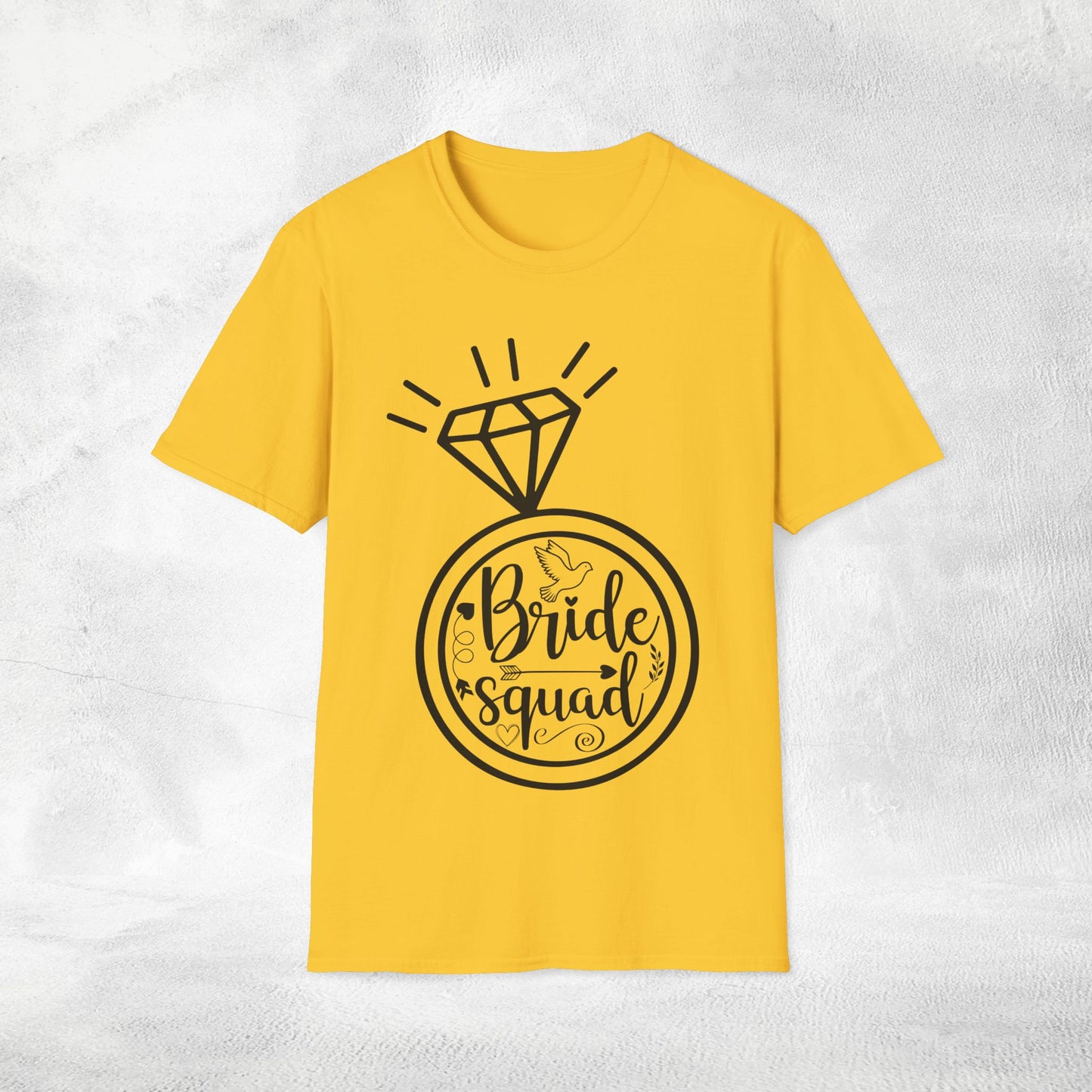 Women's T-Shirt bride squad bachelorette party