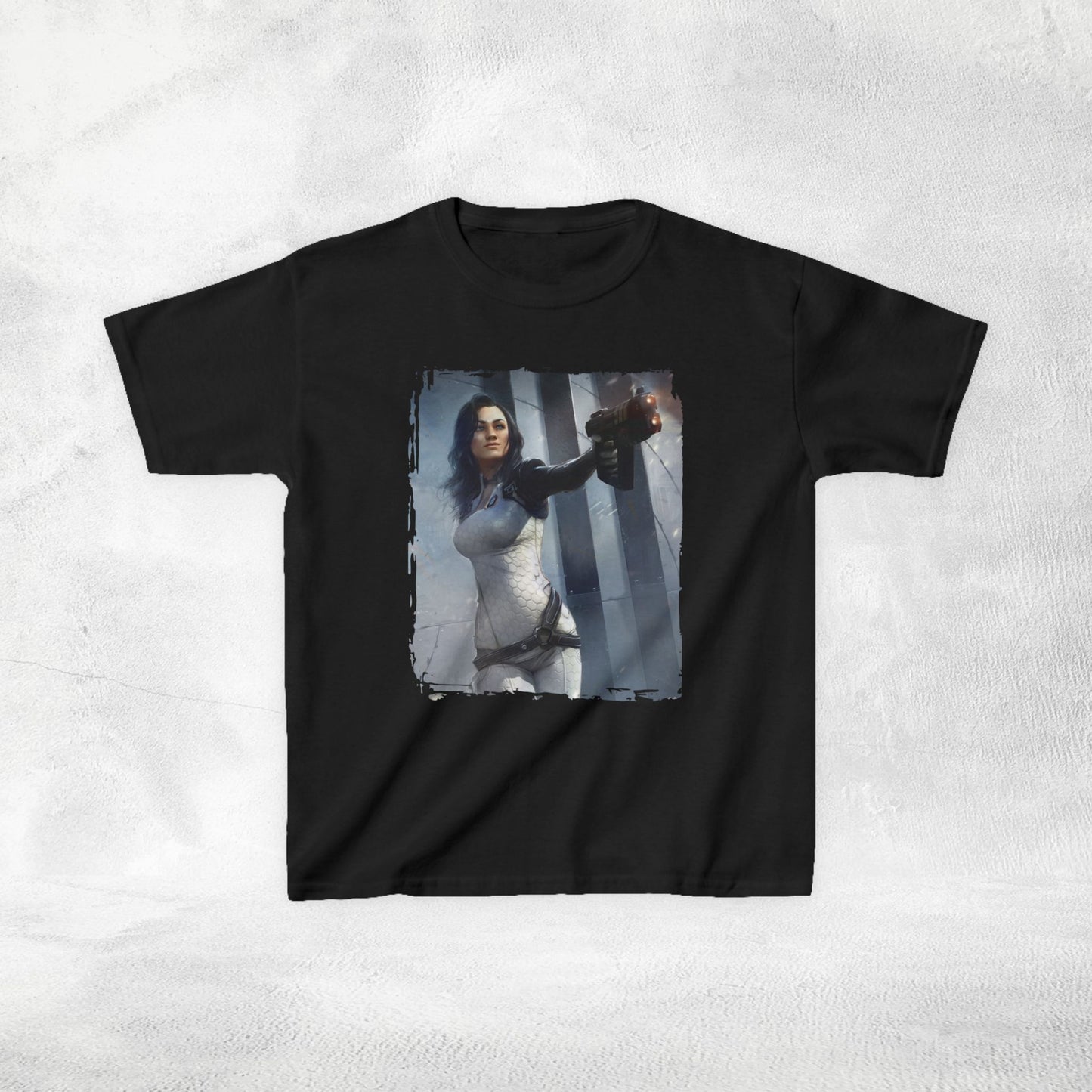 Kids gaming shirt Mass Effect Miranda Lawson
