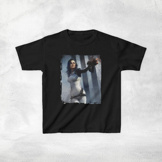 Kids gaming shirt Mass Effect Miranda Lawson