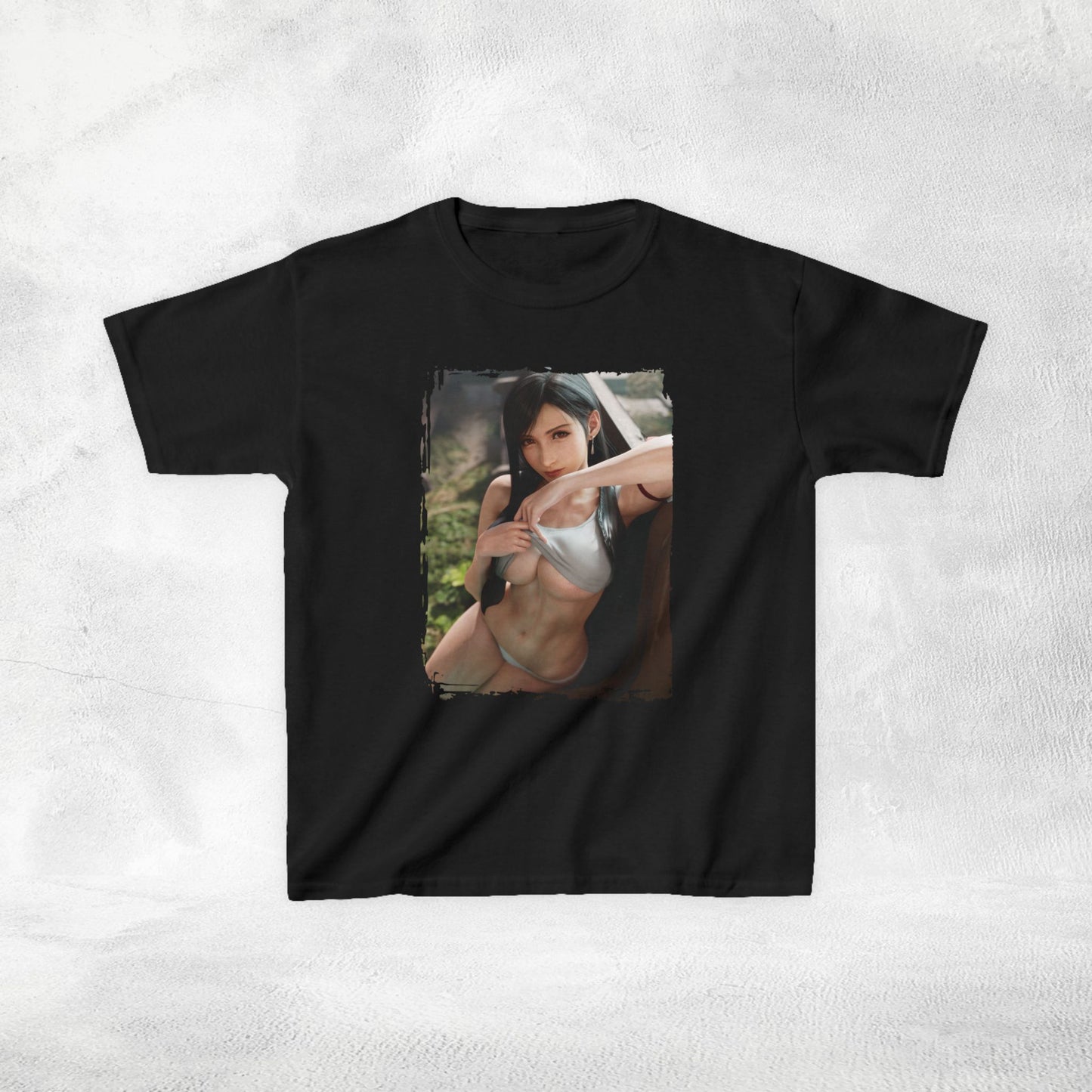 Kids gaming shirt Final Fantasy Tifa Lockhart