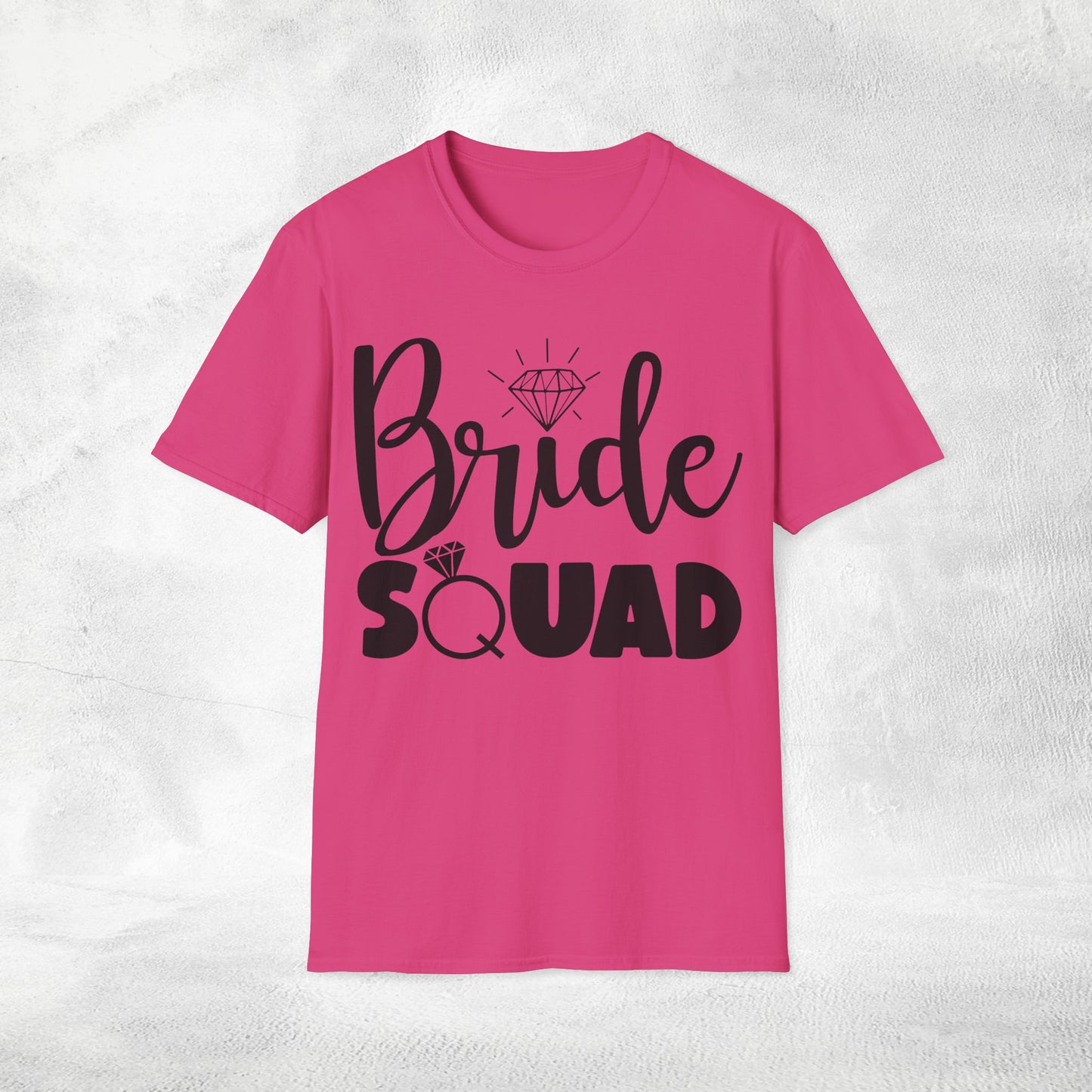 Women's T-Shirt bride squad bachelorette party