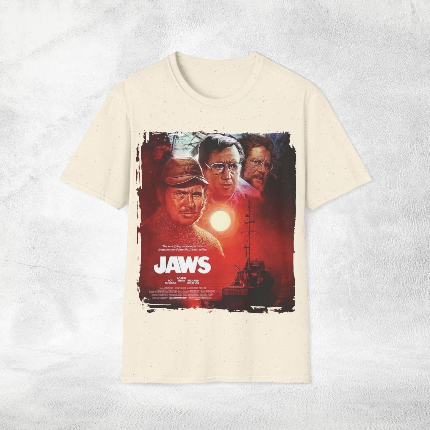 Unisex movie shirt Jaws