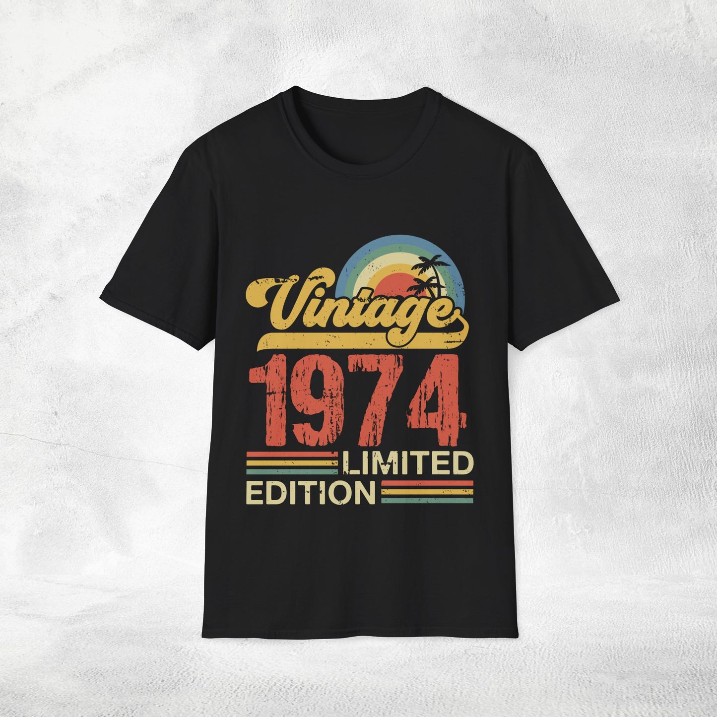 Unisex year of birth shirt 1974