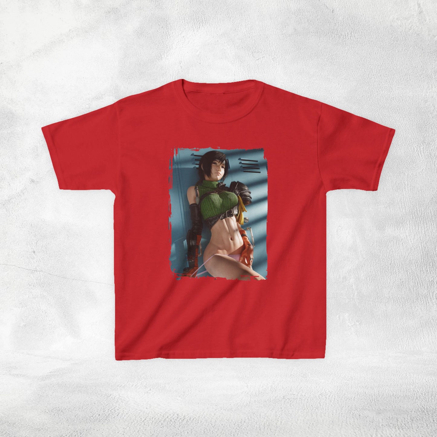 Kids gaming shirt Final Fantasy Yuffie Kisaragi