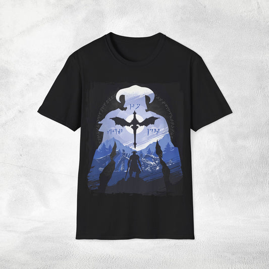Unisex Gaming shirt Skyrim