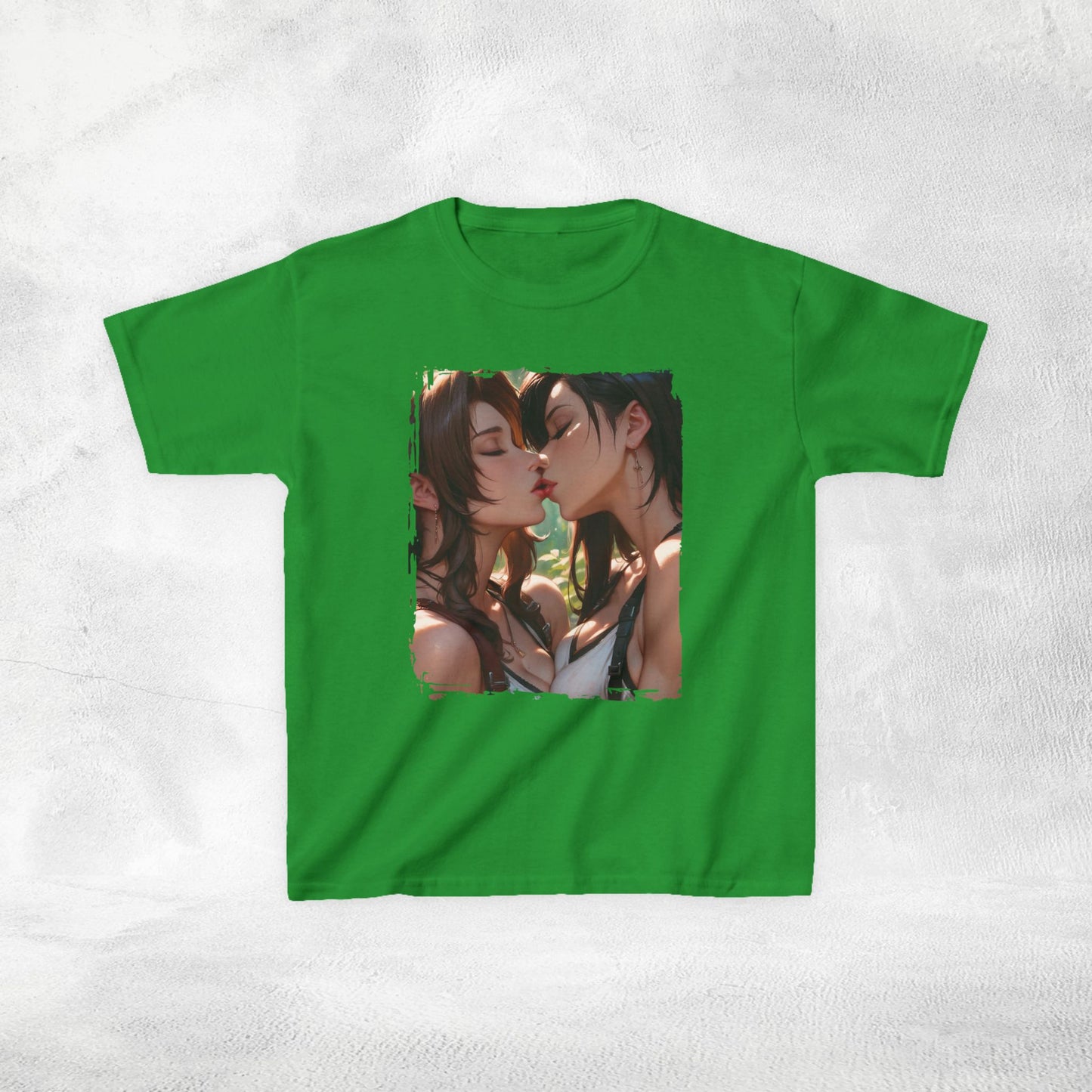 Kids gaming shirt Final Fantasy Tifa Lockhart and Aerith Gainsborough