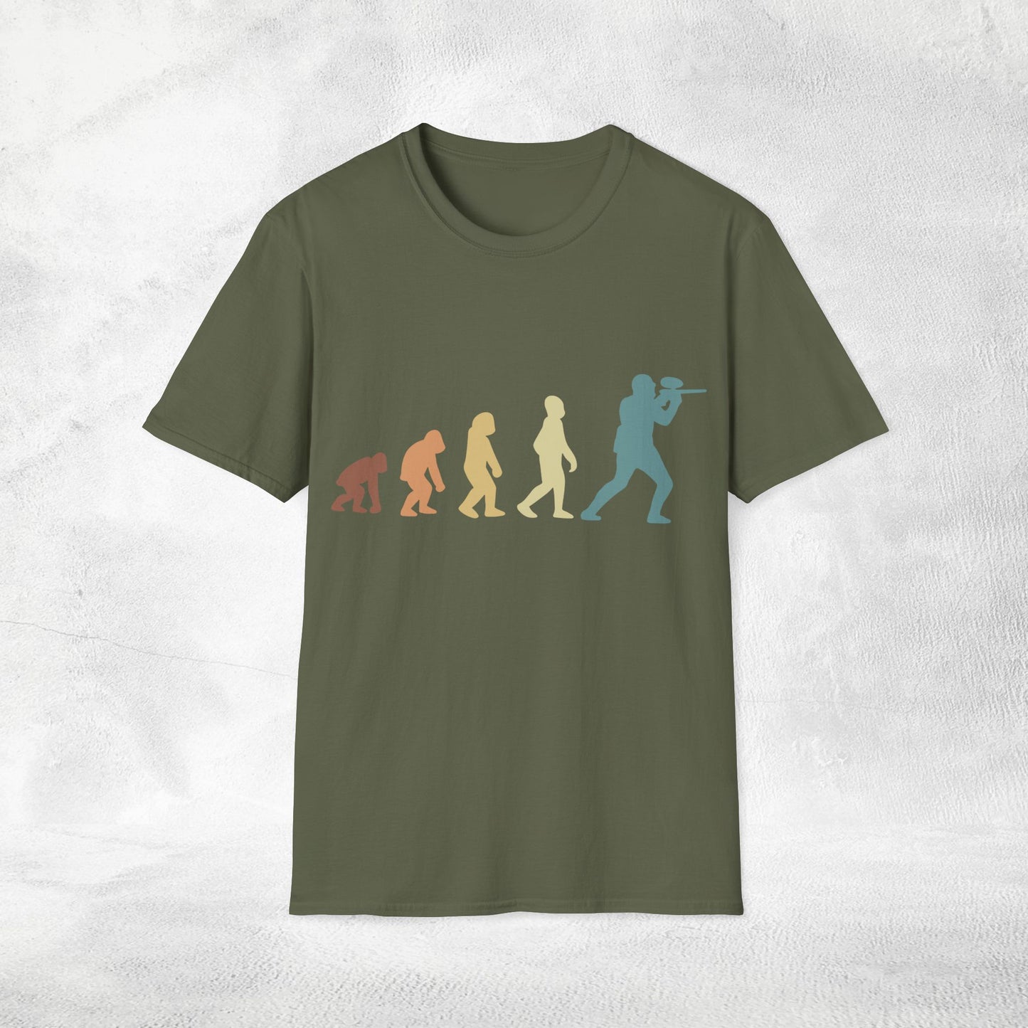 Unisex paintball shirt evolution