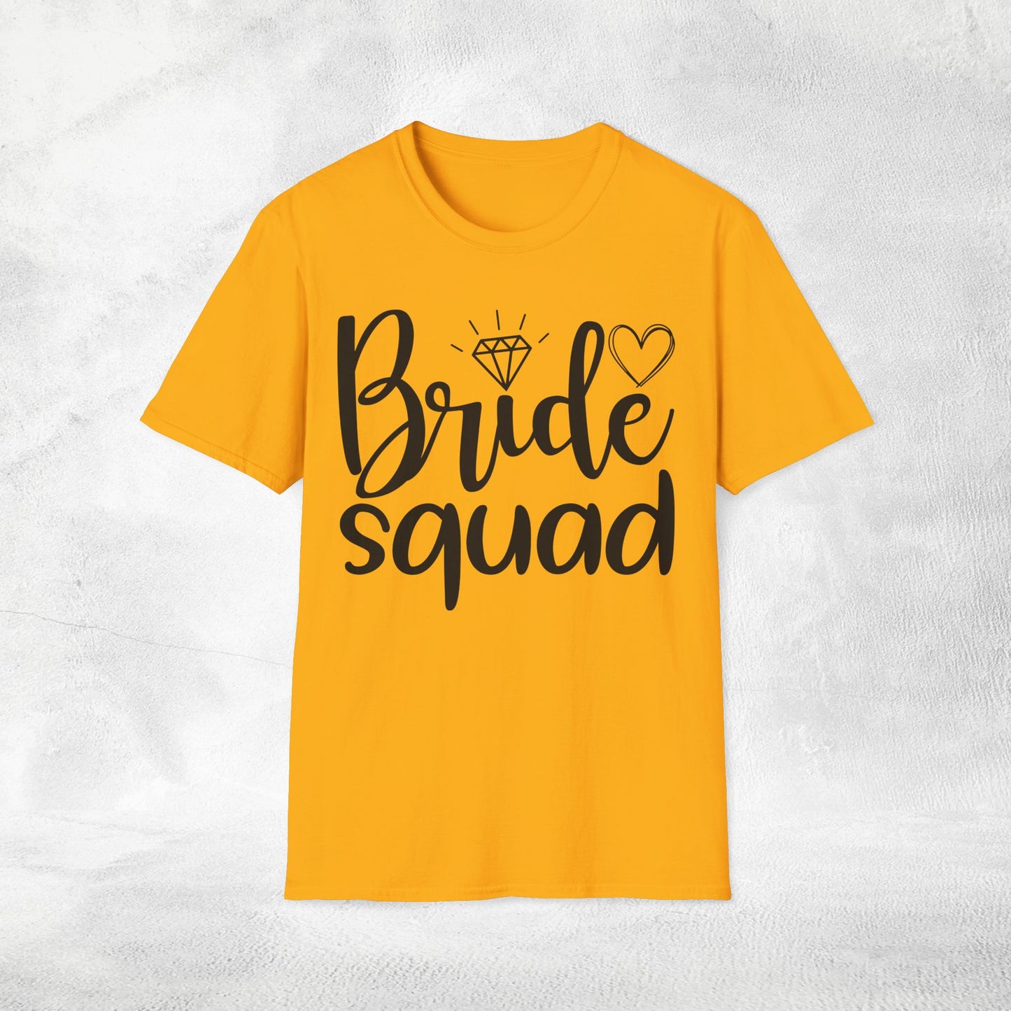 Women's T-Shirt bride squad bachelorette party