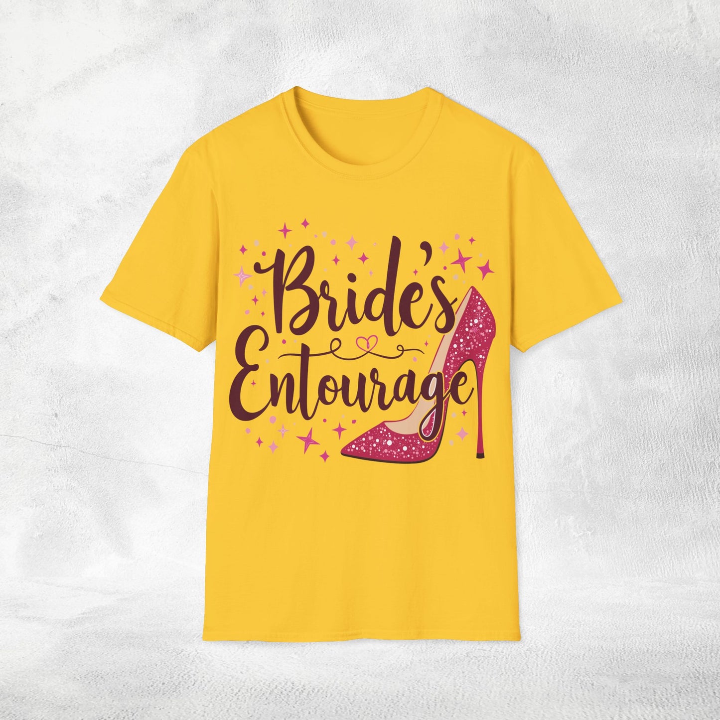 Women's T-Shirt Bride's Entourage bachelorette party